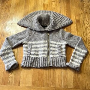 Marc by Marc Jacobs Zip Up Sweater, size M